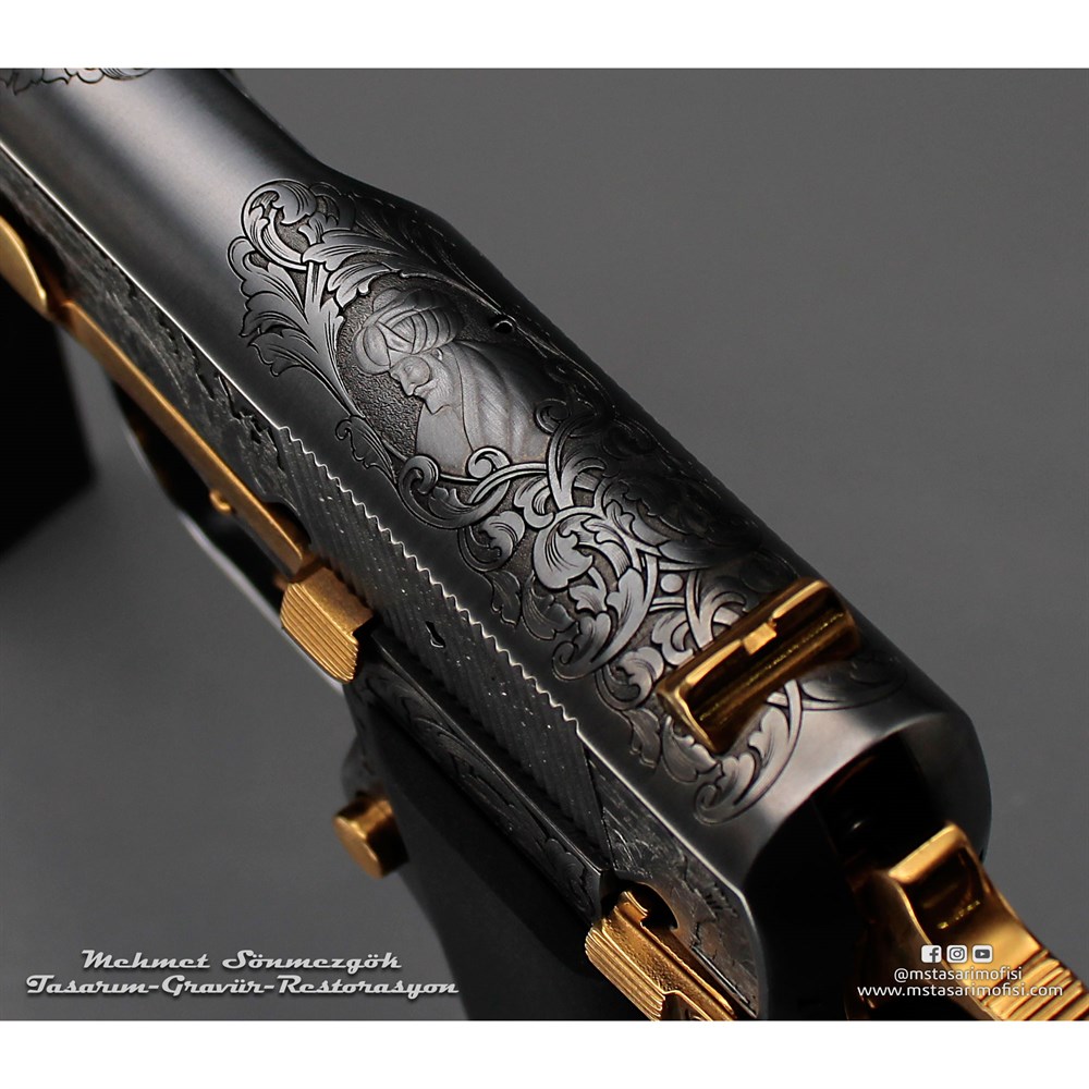 Browning HP Gravür // Fetih 1453_3D (2023 Versiyonu)