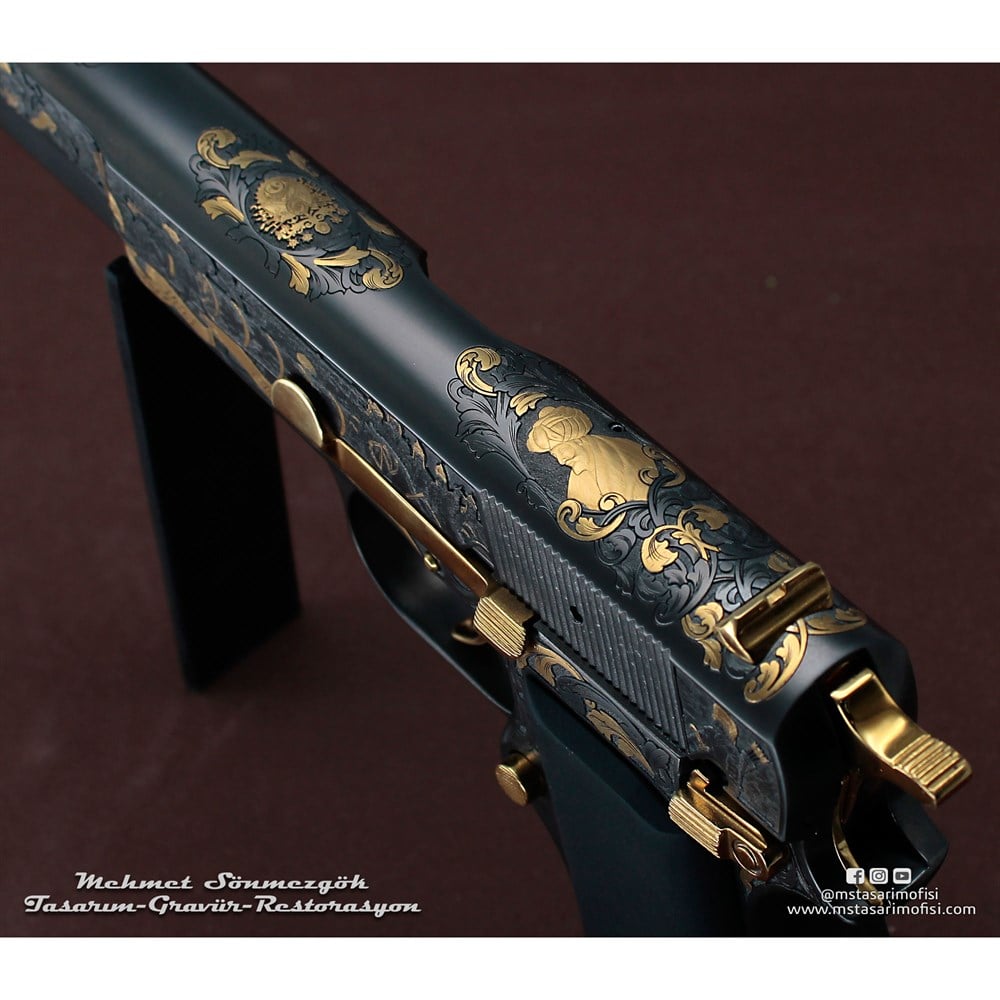 Browning HP Gravür // Fetih 1453_3D Altınlı (2023 Versiyonu)