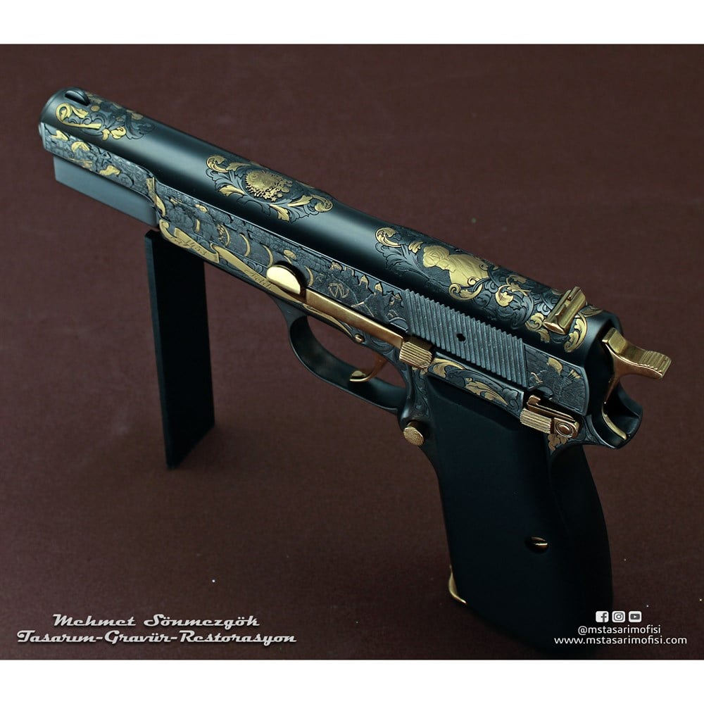 Browning HP Gravür // Fetih 1453_3D Altınlı (2023 Versiyonu)