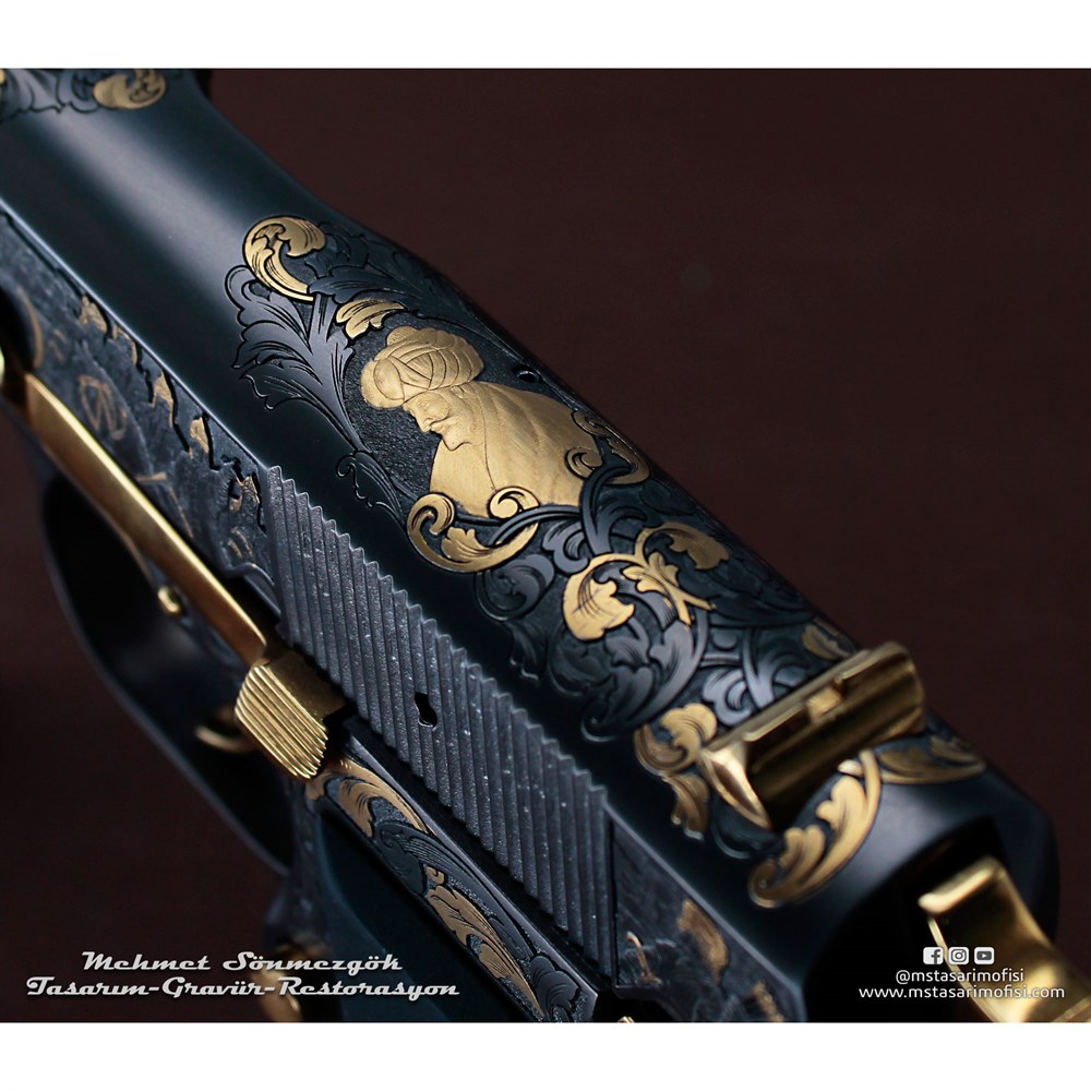 Browning HP Gravür // Fetih 1453_3D Altınlı (2023 Versiyonu)