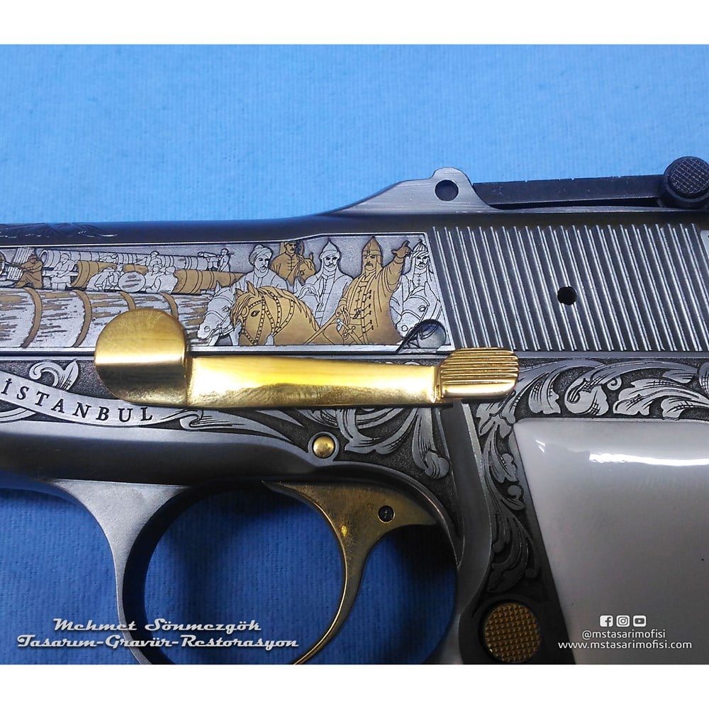 Browning HP Gravür // Fetih 1453 Ayasofya_(2017 Versiyonu) 