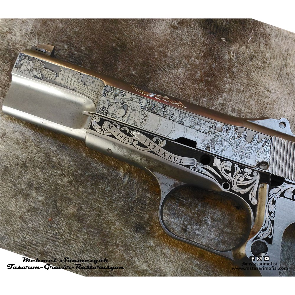 Browning HP Gravür // Fetih 1453 Ayasofya_(2017 Versiyonu) 