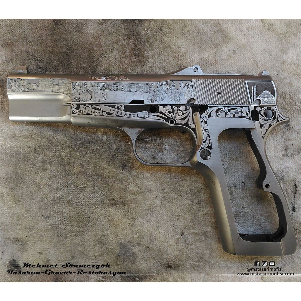 Browning HP Gravür // Fetih 1453 Ayasofya_(2017 Versiyonu) 