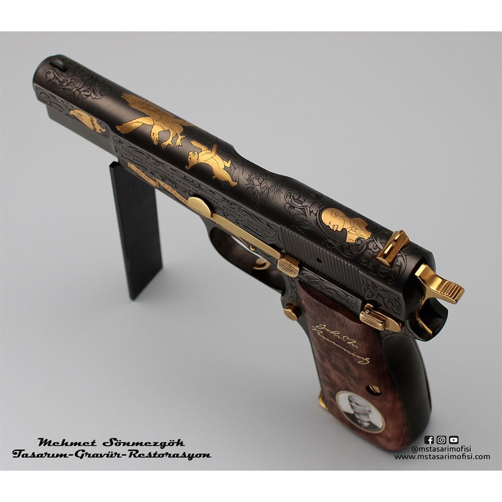 Browning HP Gravür // John Browning Özel Tasarım 1