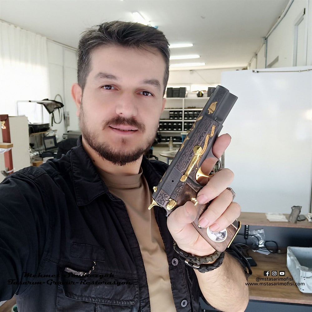 Browning HP Gravür // John Browning Özel Tasarım 1