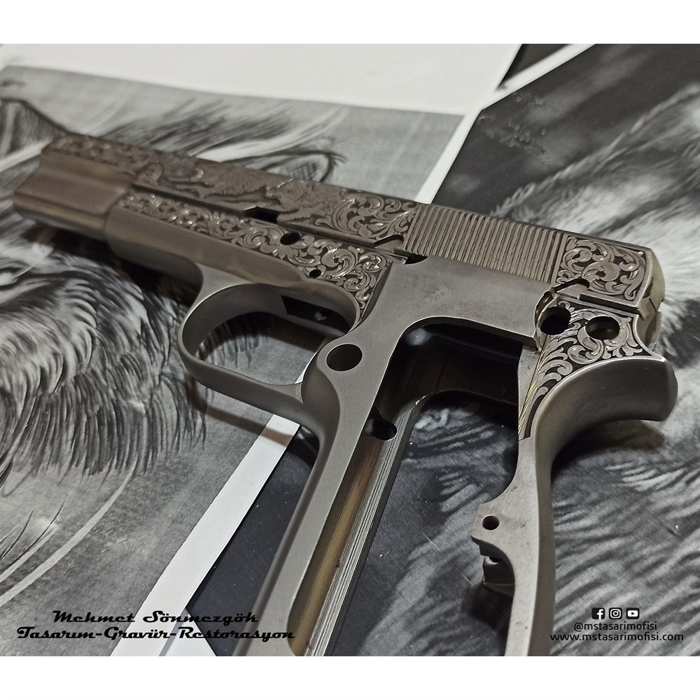Browning HP Gravür // Kurt Gravür