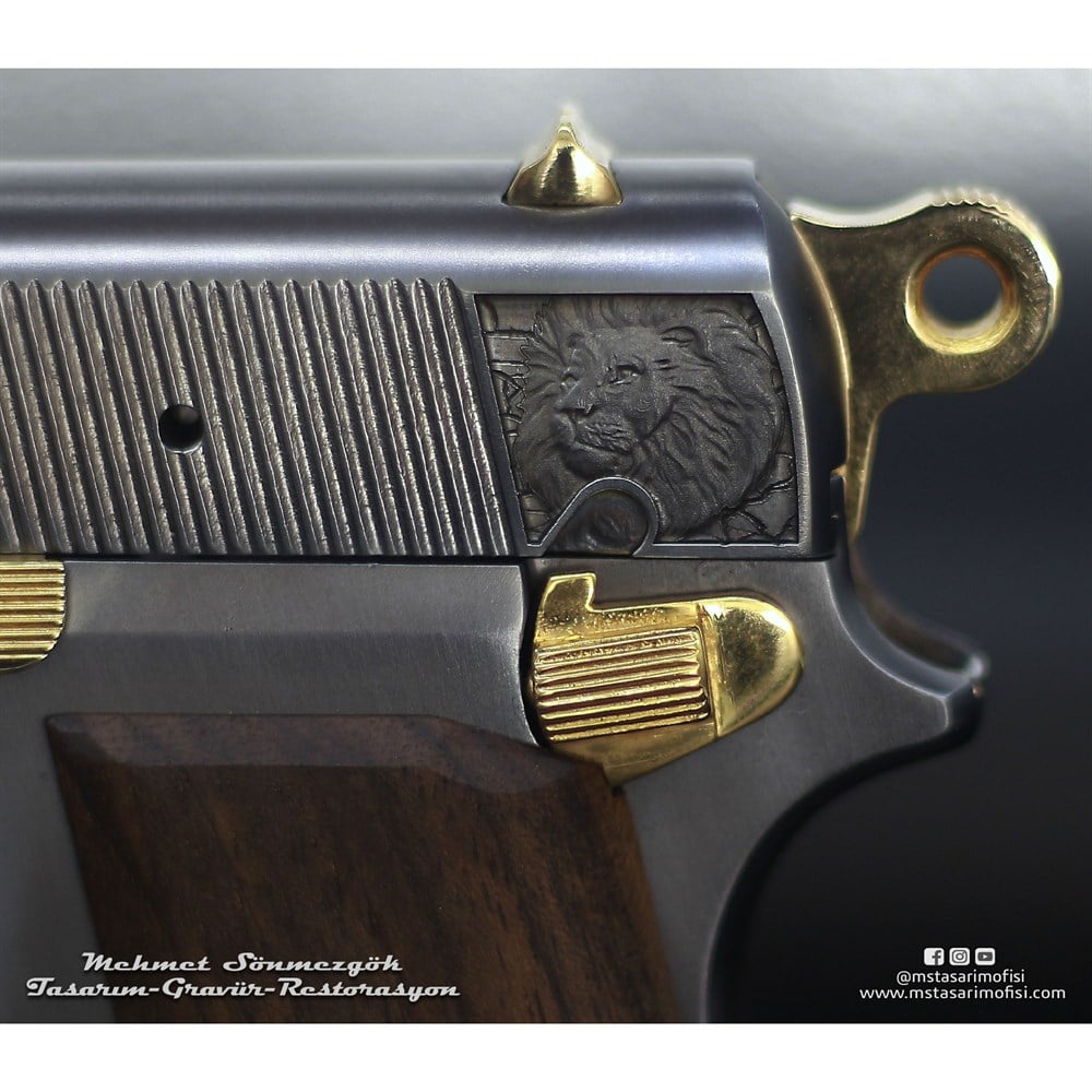 Browning HP Gravür // Zülfikar 3D Gravür