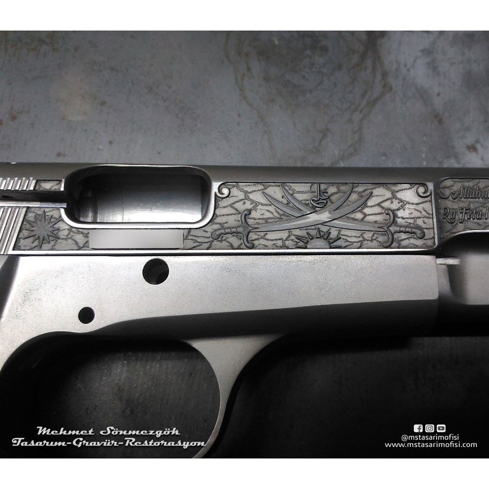 Browning HP Gravür // Zülfikar 3D Gravür