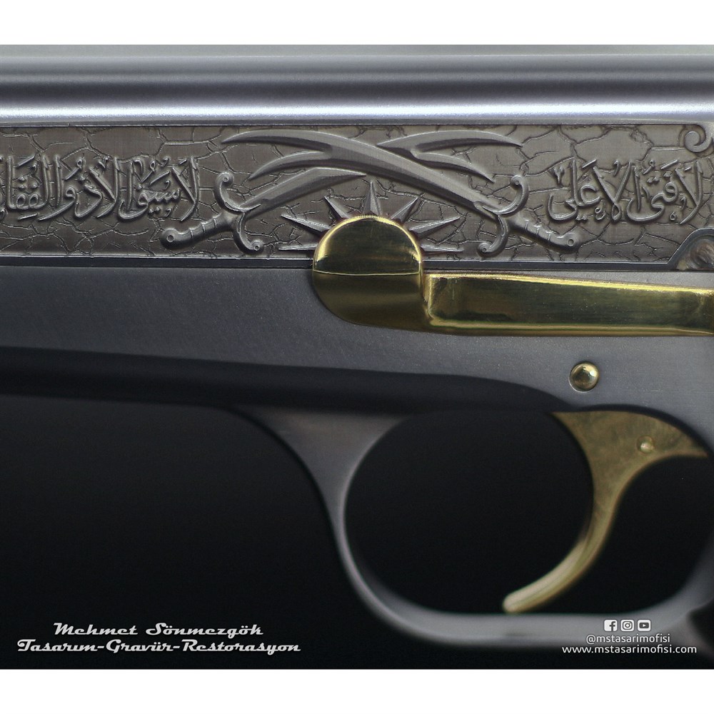 Browning HP Gravür // Zülfikar 3D Gravür