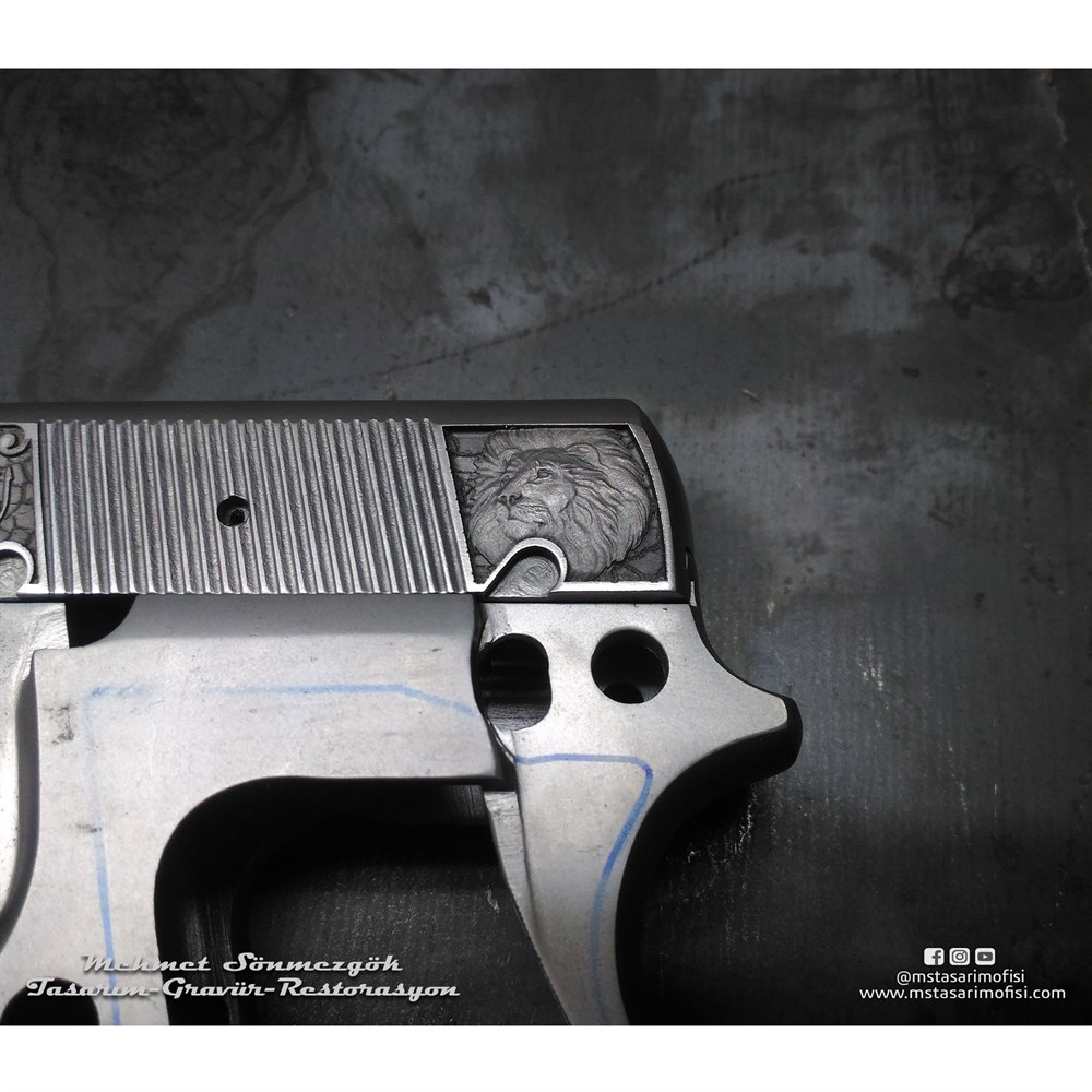 Browning HP Gravür // Zülfikar 3D Gravür