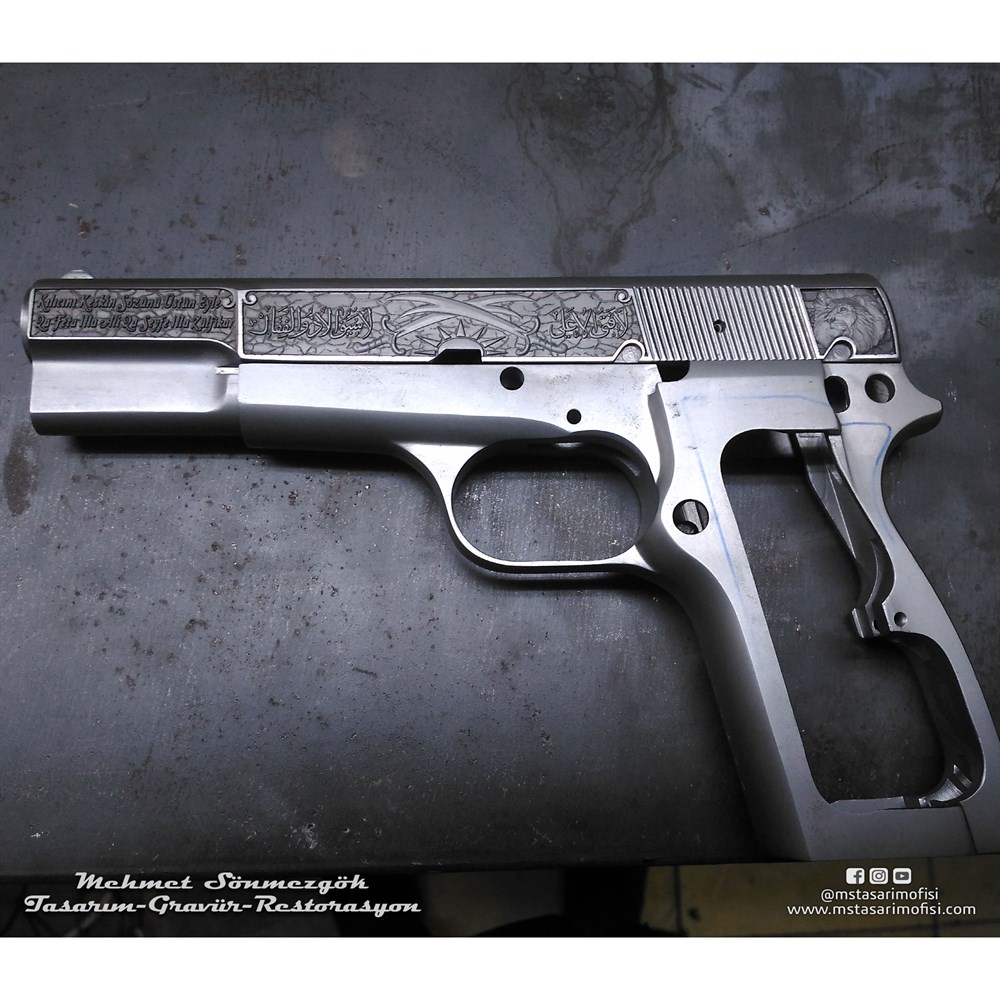 Browning HP Gravür // Zülfikar 3D Gravür