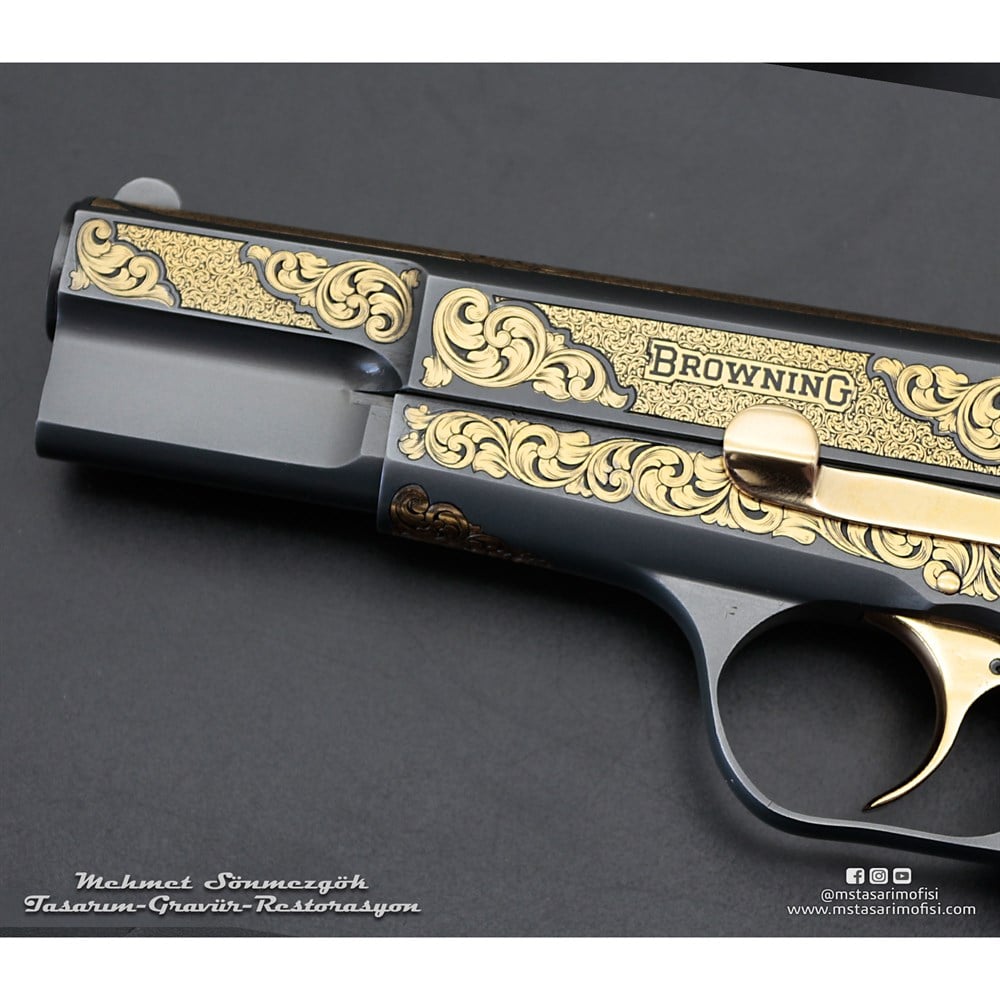 Browning HP // Serpme Gravür Model-1