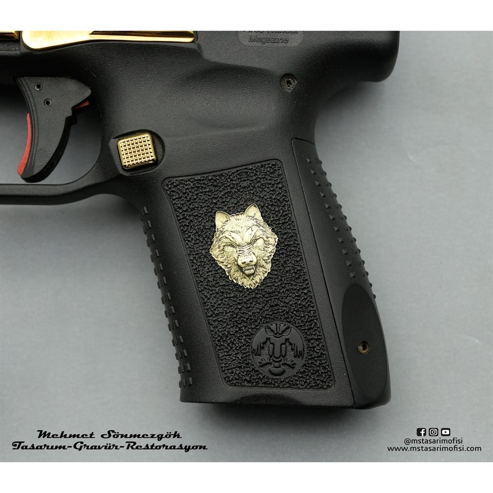 Canik TP9 Gravür // Osmanlı Devlet Armalı,Ay Yıldız (3D) Gravürlü