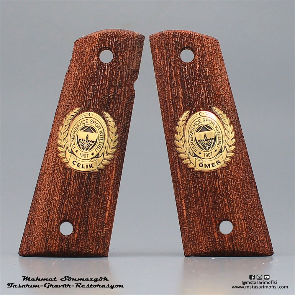 Colt 1911 Kabze // Fenerbahçe Logo,Mineli
