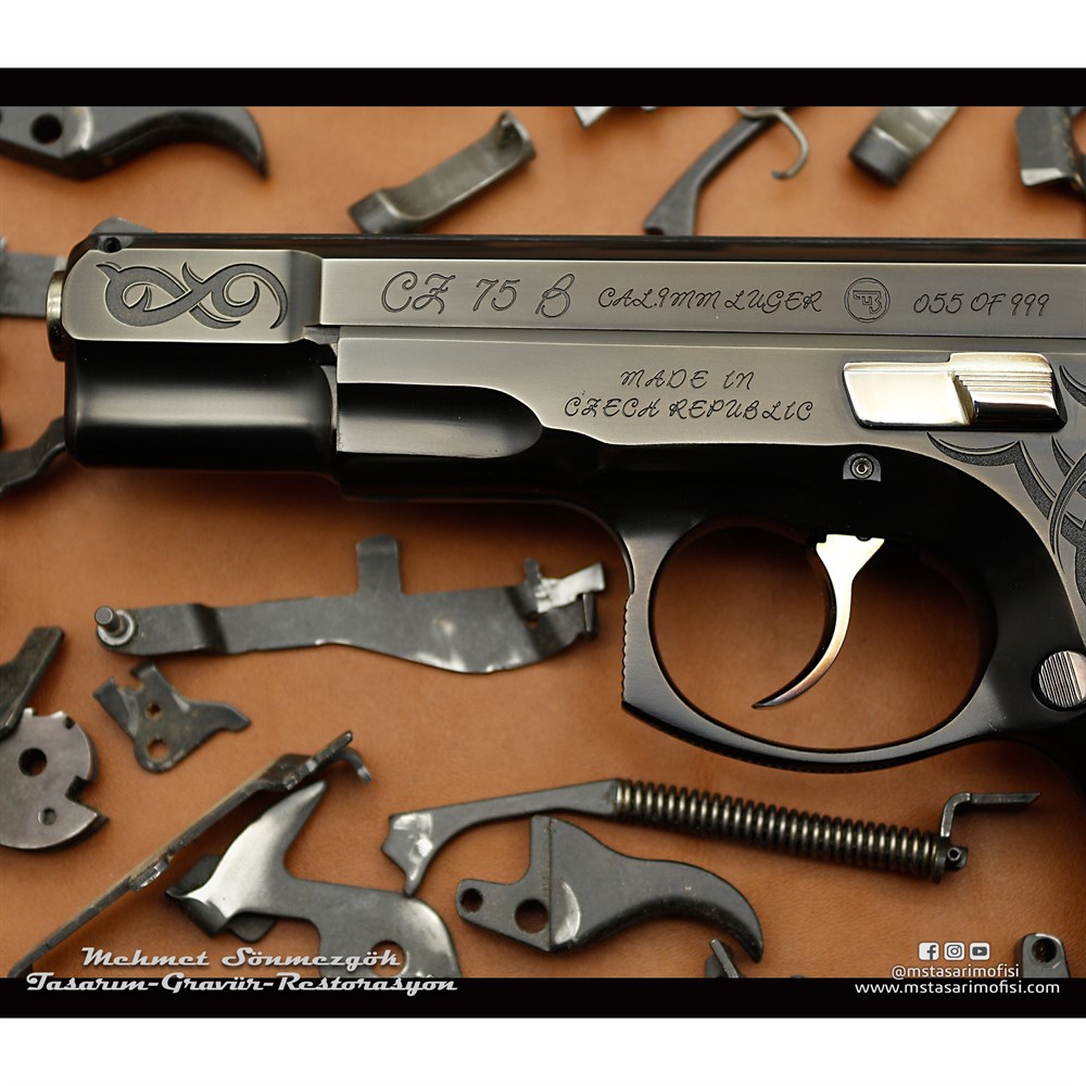 CZ 75 Gravür // 40.Yıl Gravür