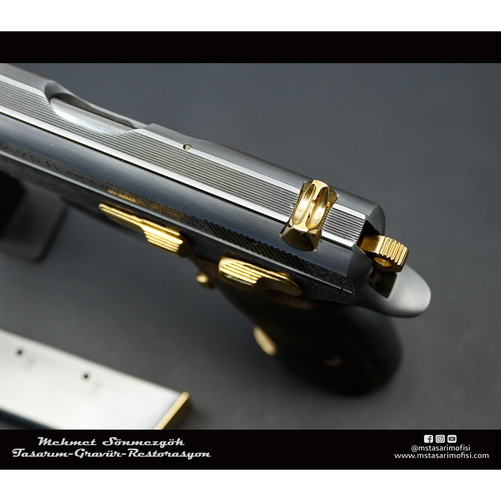 CZ 75 Gravür // English Scroll Gravür
