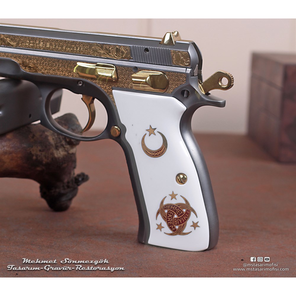 CZ 75 Gravür // English Scroll & Klasik Oyma Gravür
