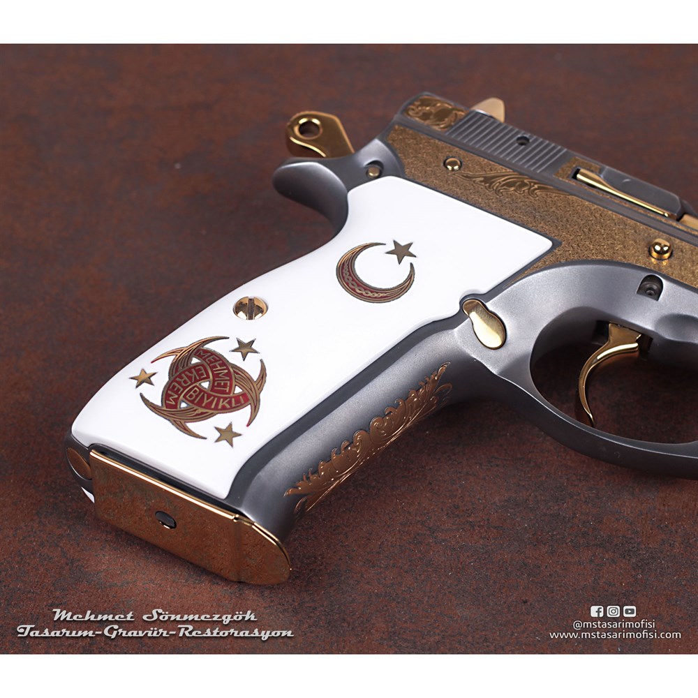CZ 75 Gravür // English Scroll & Klasik Oyma Gravür