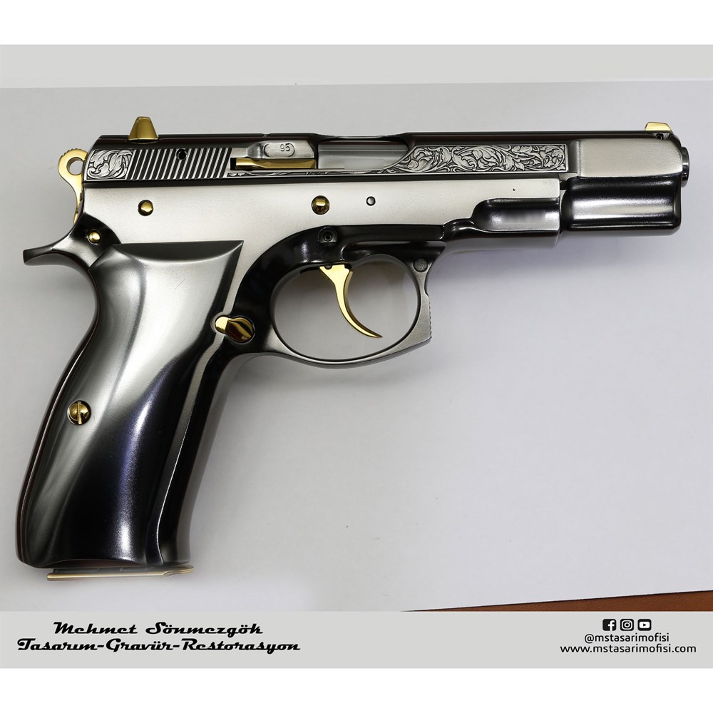 CZ 75 Gravür // Özel Tasarım Gravür