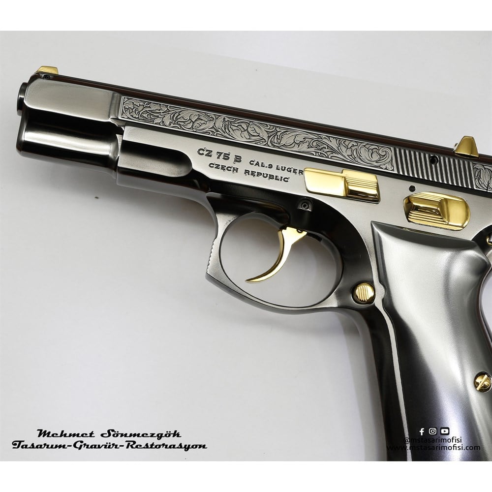 CZ 75 Gravür // Özel Tasarım Gravür