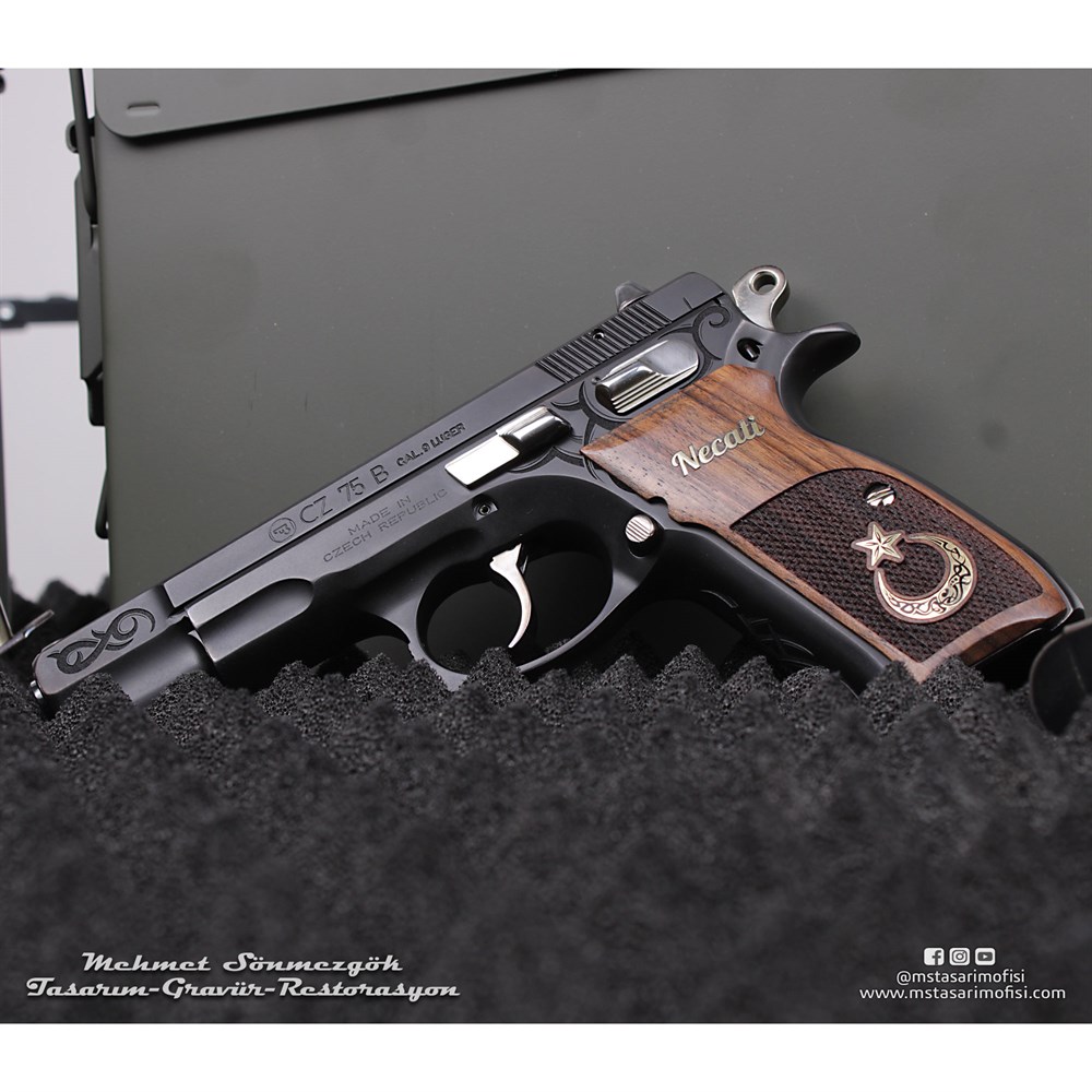 CZ 75 Gravür // Serpme Gravür,Mineli Kabze