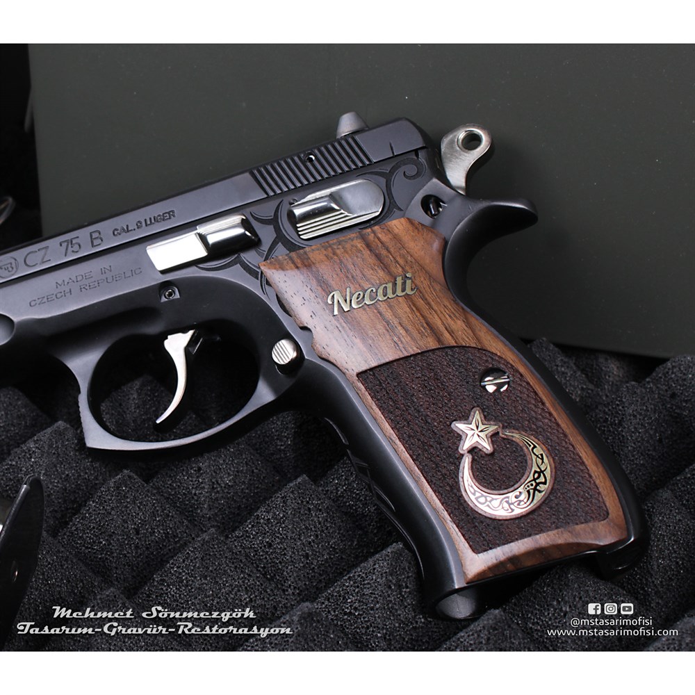 CZ 75 Gravür // Serpme Gravür,Mineli Kabze