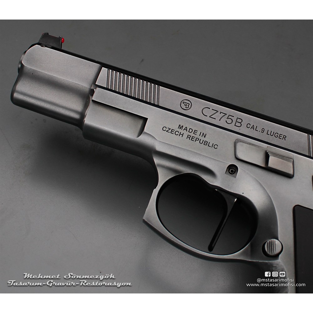 CZ 75 Modifiye // Shadow Modeli Modifiye,İnce Kertikli