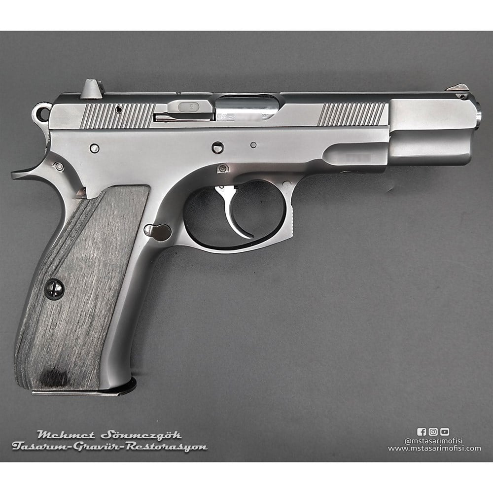 CZ 75 Modifiye // Shadow Modeli Modifiye,İnce Kertikli