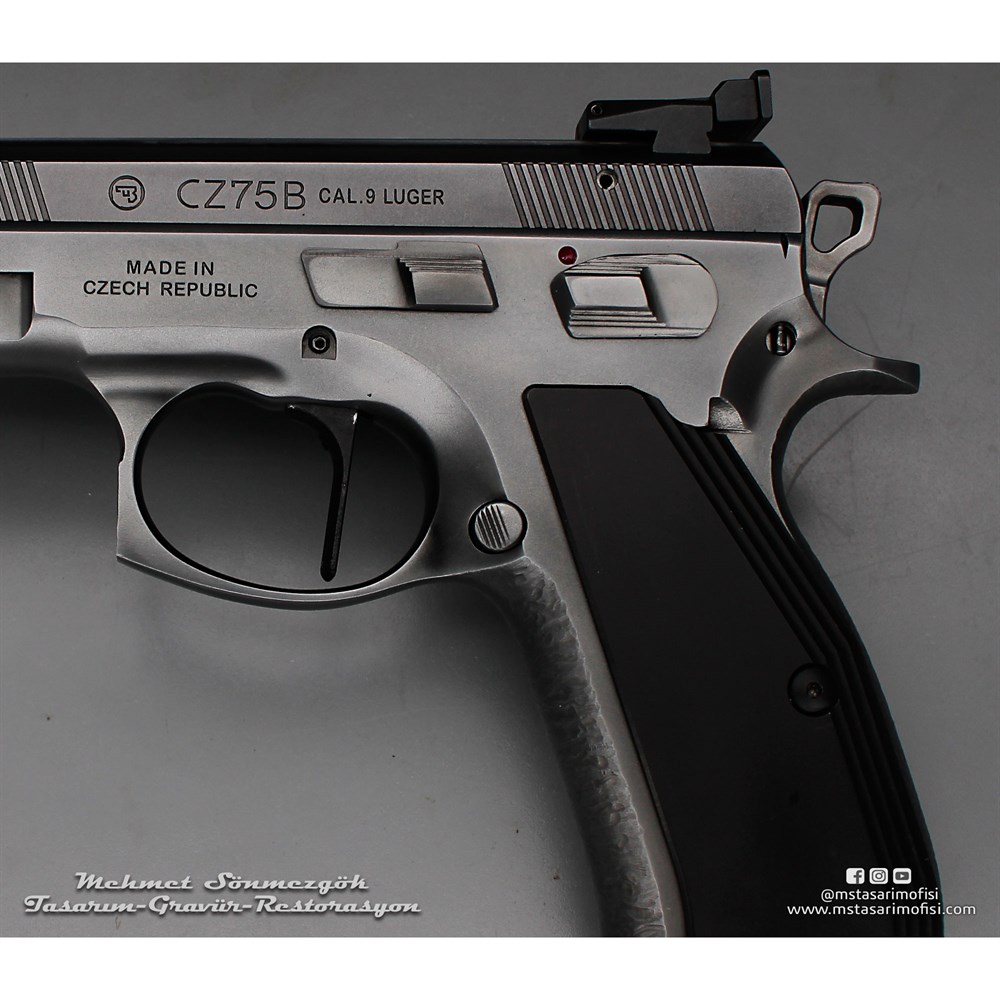 CZ 75 Modifiye // Shadow Modeli Modifiye,İnce Kertikli