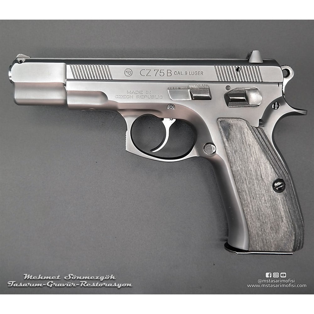 CZ 75 Modifiye // Shadow Modeli Modifiye,İnce Kertikli