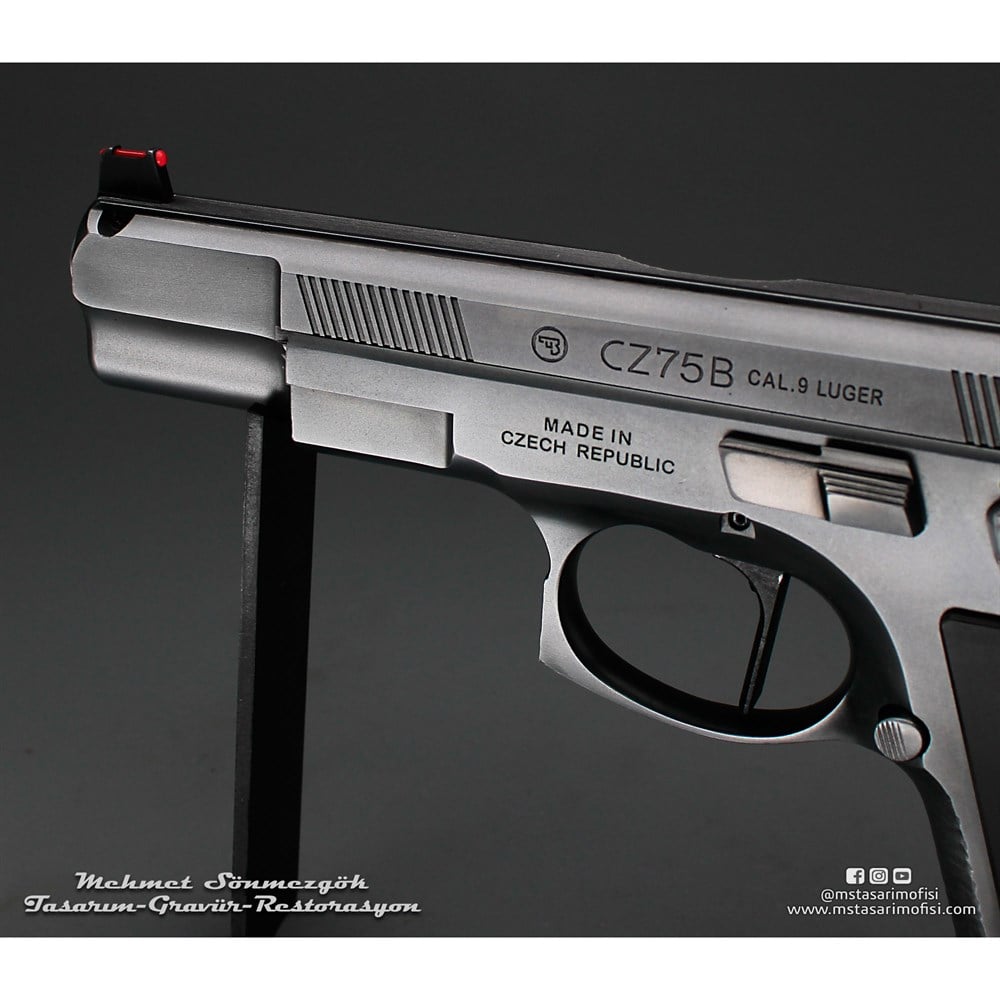 CZ 75 Modifiye // Shadow Modeli Modifiye,İnce Kertikli