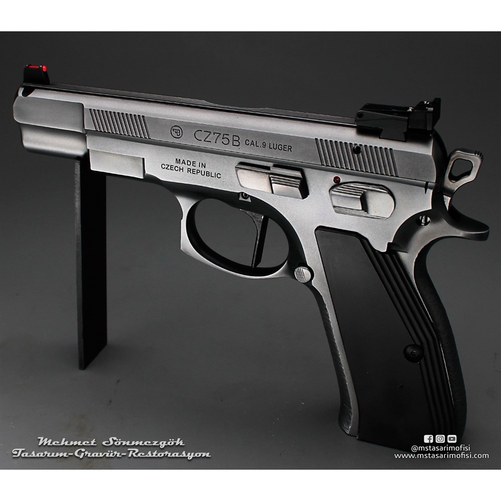 CZ 75 Modifiye // Shadow Modeli Modifiye,İnce Kertikli