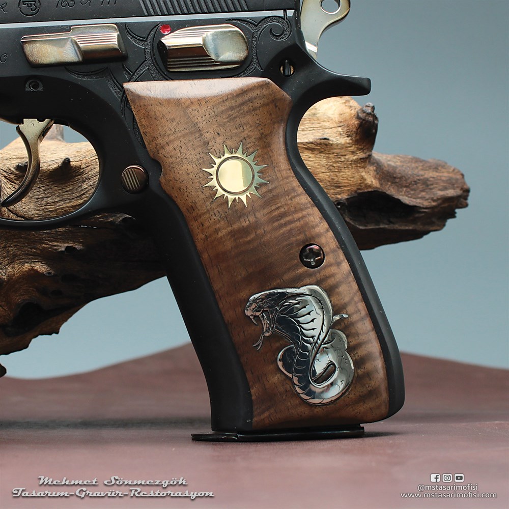 CZ75 Kabze // Kartal Yılan,Özel Tasarım