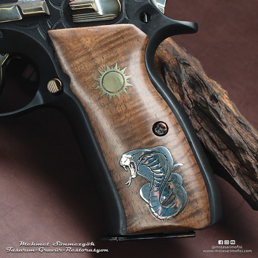 CZ75 Kabze // Kartal Yılan,Özel Tasarım