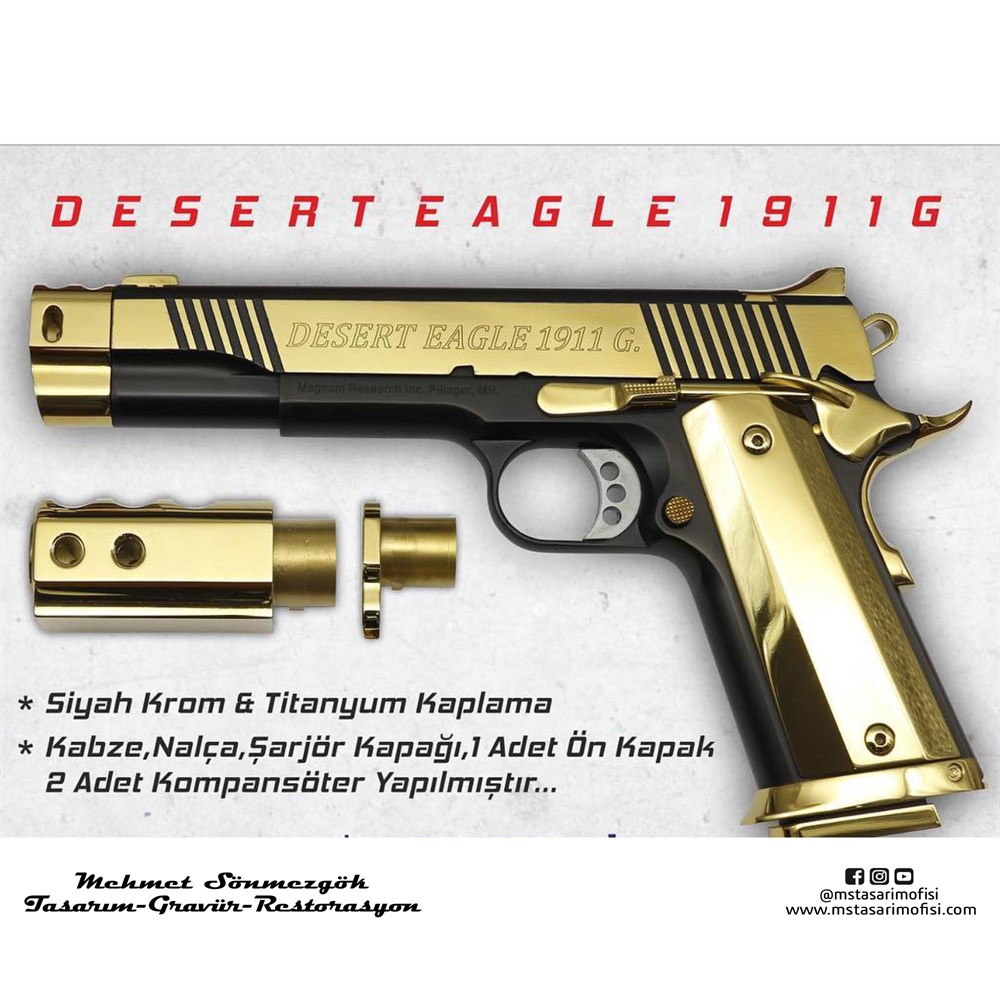 Desert Eagle 1911 Modifiye // Full Aksesuar Modifiye