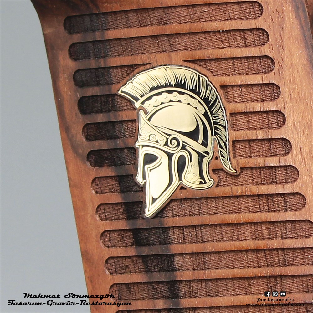 Desert Eagle Kabze // Spartan,Desenli,Mineli Siyah