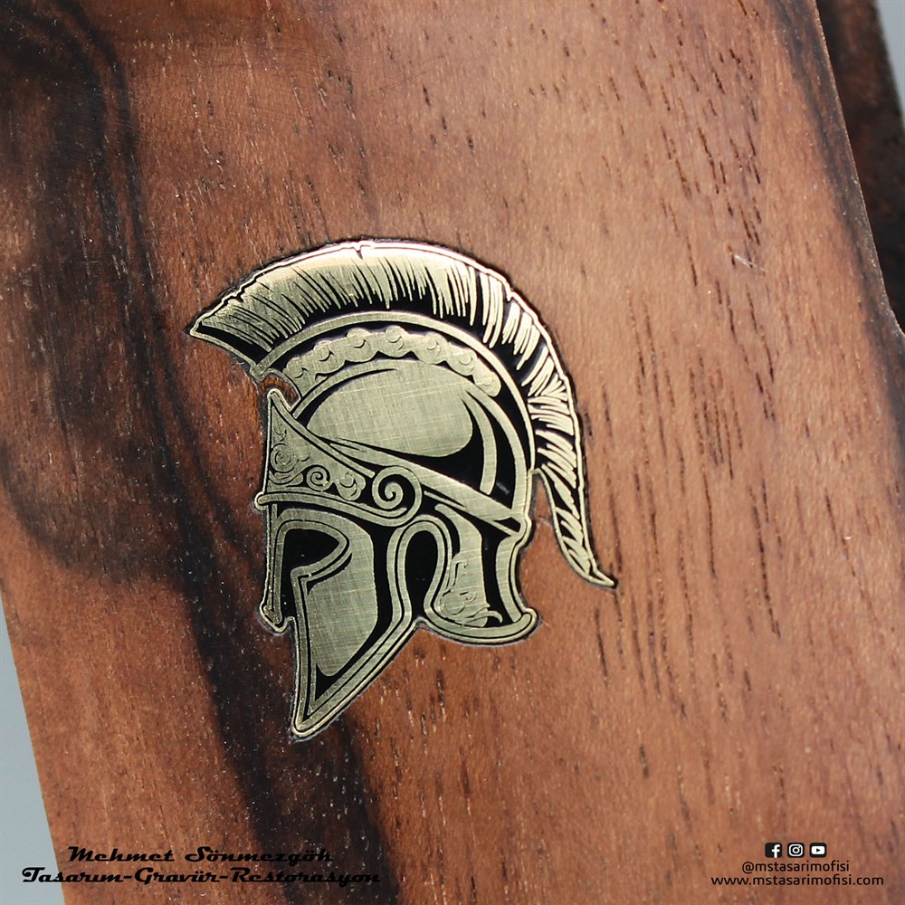 Desert Eagle Kabze // Spartan,Mineli Siyah