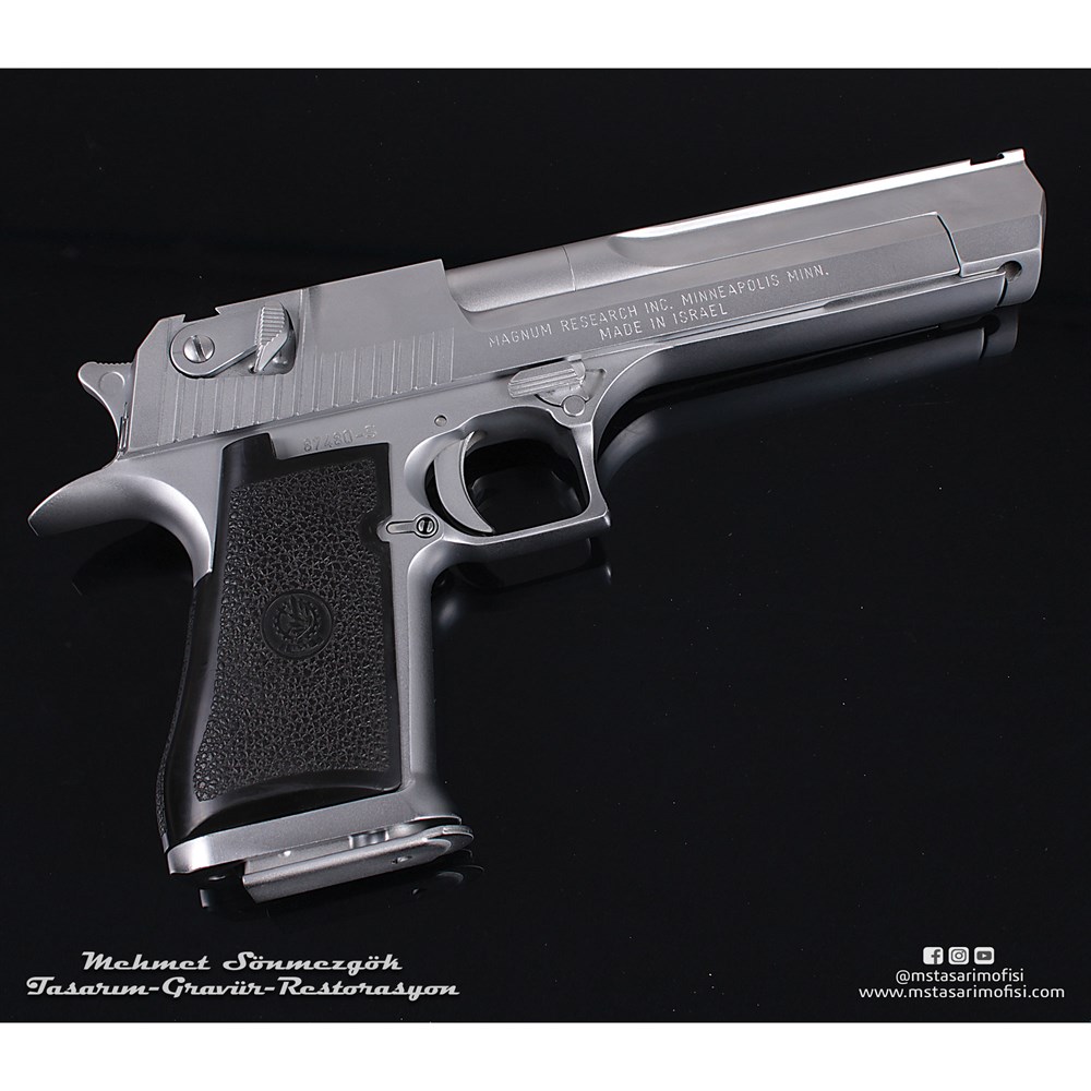 Desert Eagle Kaplama // Beyaz Krom