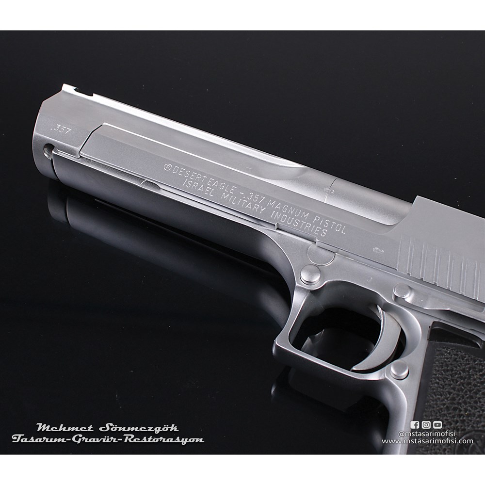 Desert Eagle Kaplama // Beyaz Krom