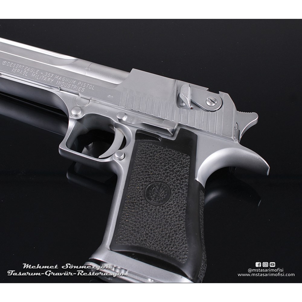 Desert Eagle Kaplama // Beyaz Krom