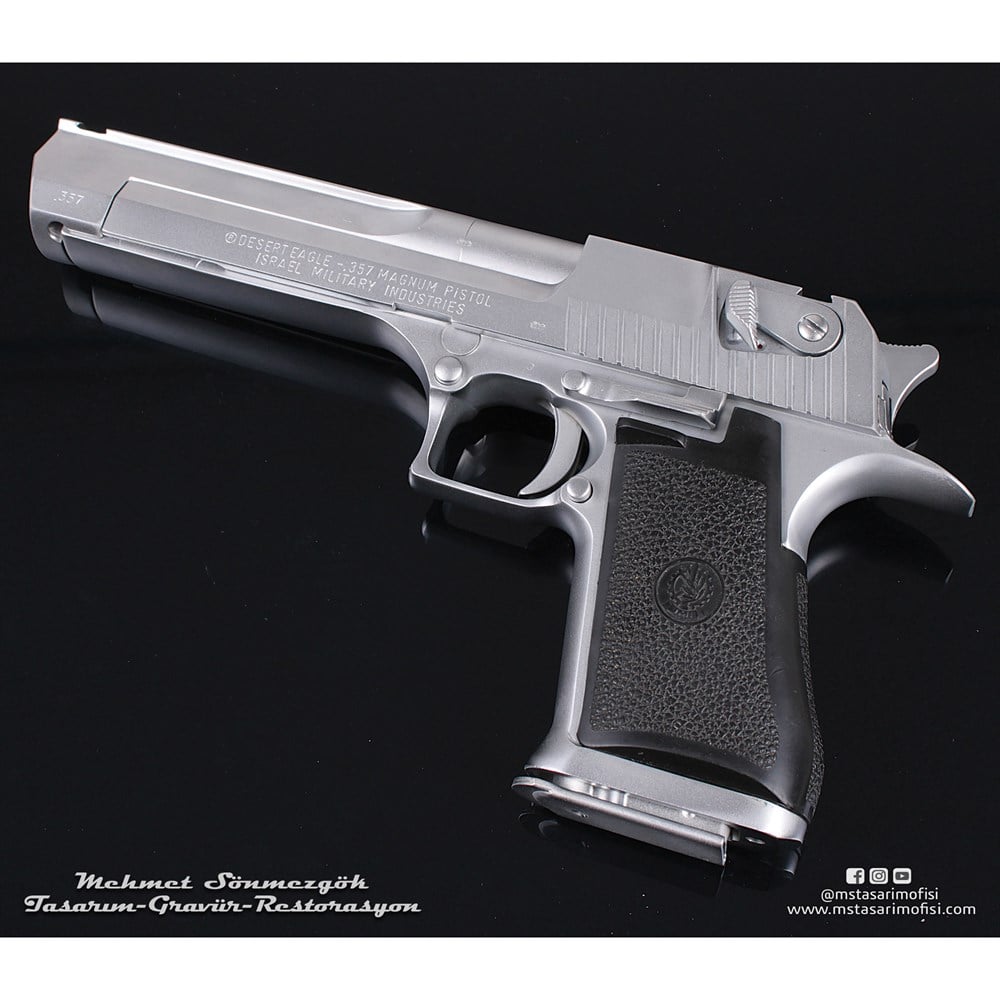 Desert Eagle Kaplama // Beyaz Krom
