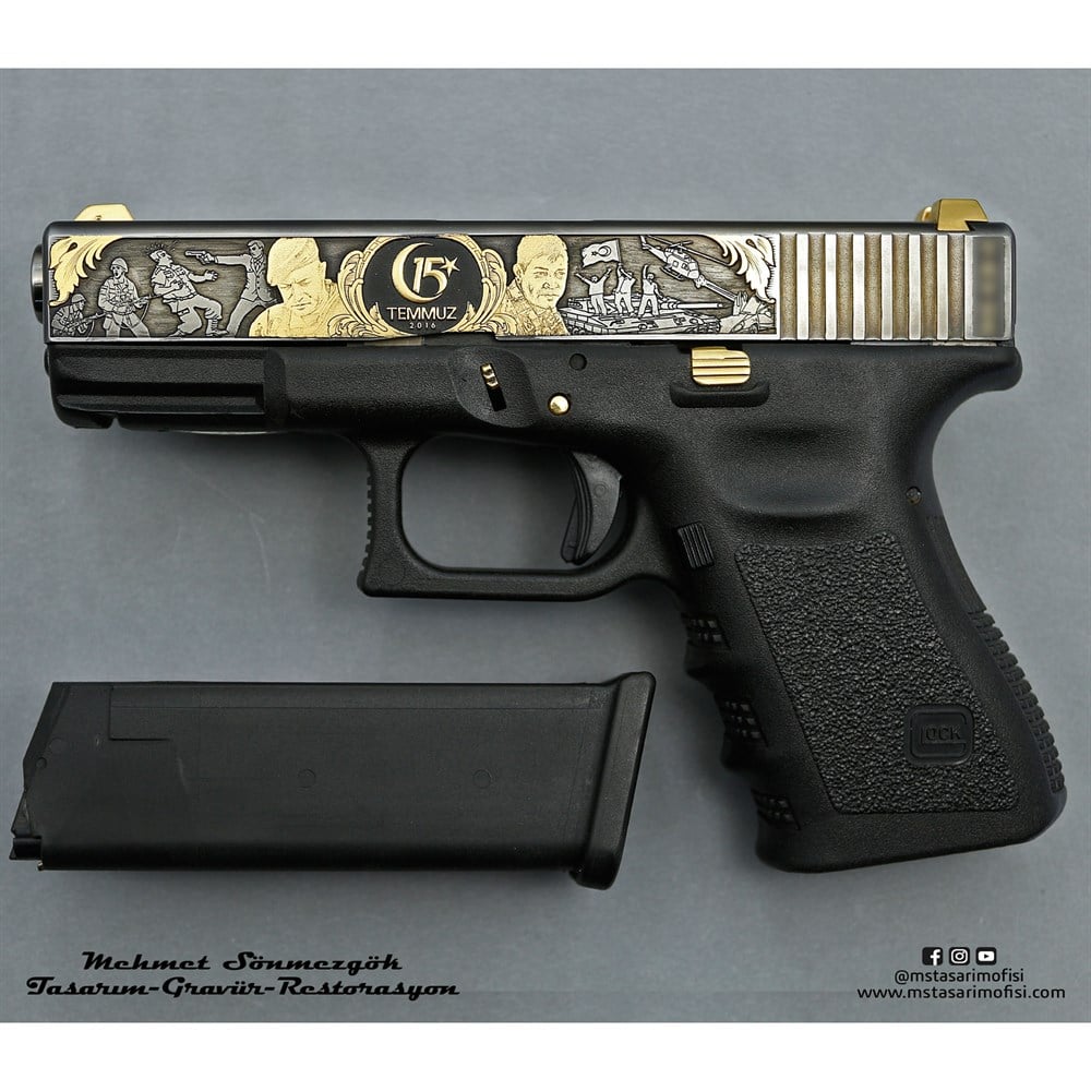 Glock 19 Gravür // 15 Temmuz