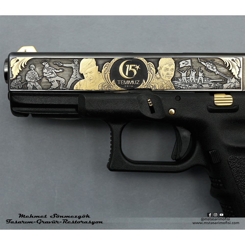 Glock 19 Gravür // 15 Temmuz