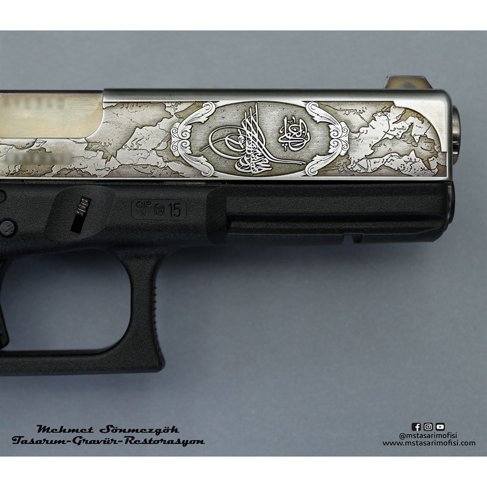 Glock 19 Gravür // Büyük Turan Devleti