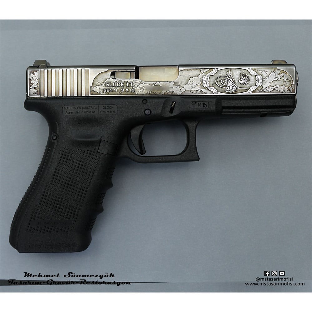 Glock 19 Gravür // Büyük Turan Devleti