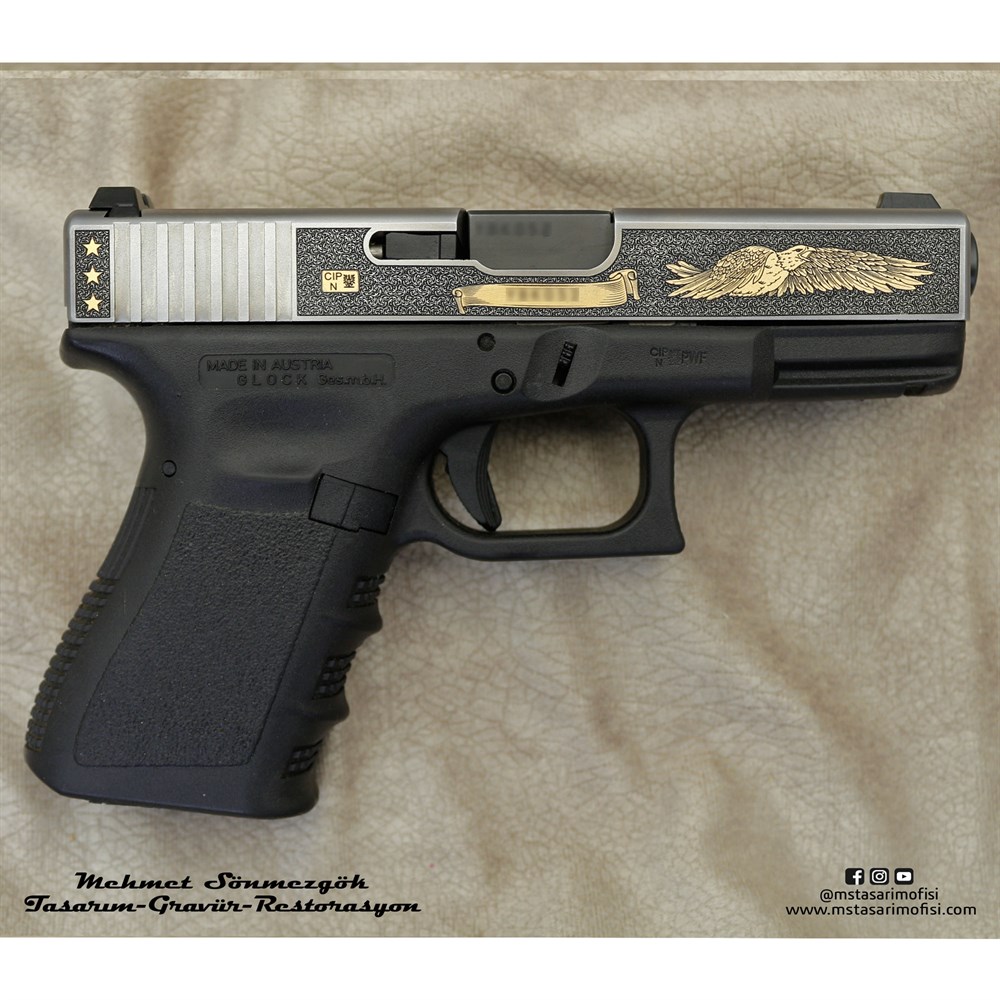 Glock 19 Gravür // Devlet Arma,Tuğra