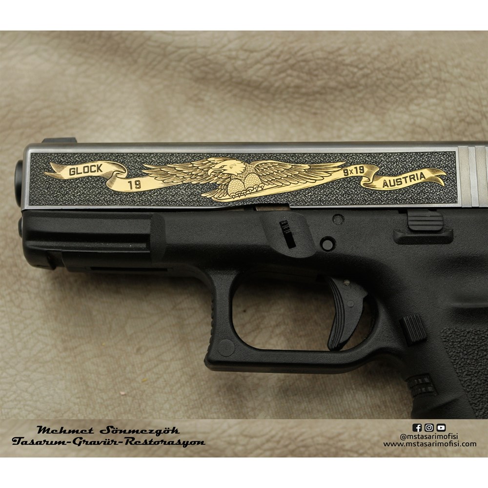 Glock 19 Gravür // Devlet Arma,Tuğra