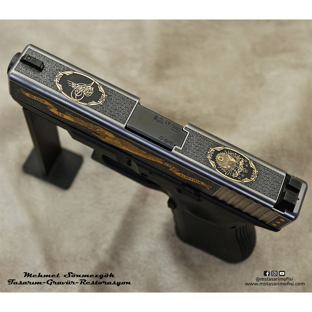 Glock 19 Gravür // Devlet Arma,Tuğra
