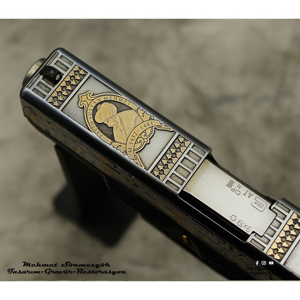 Glock 19 Gravür // Fetih 1453