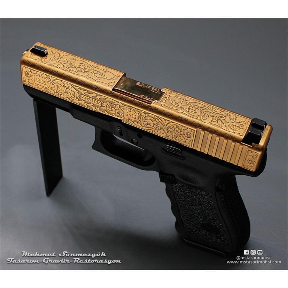 Glock 19 Gravür // Gravür Model 10